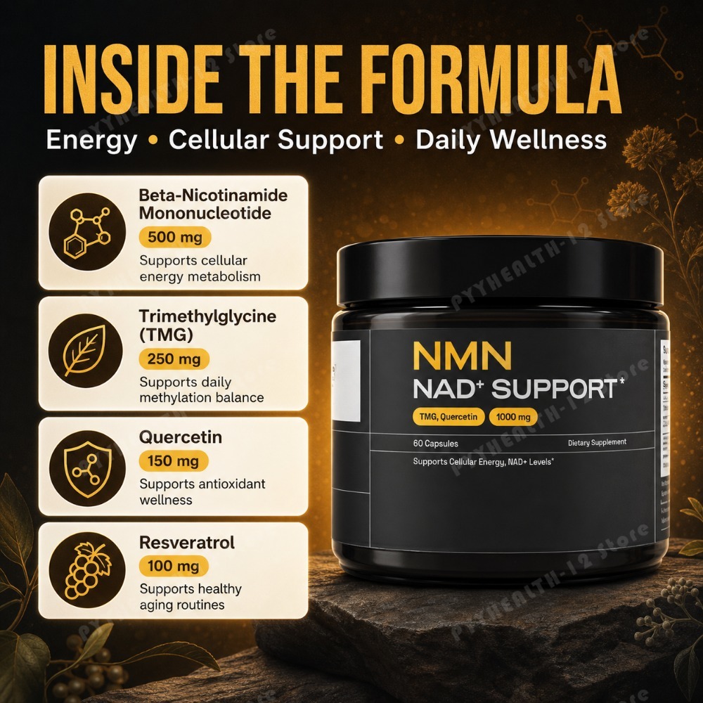 NMN NAD+ Support Capsules 1000 – Wellness Quercetin Bewertung und Preis