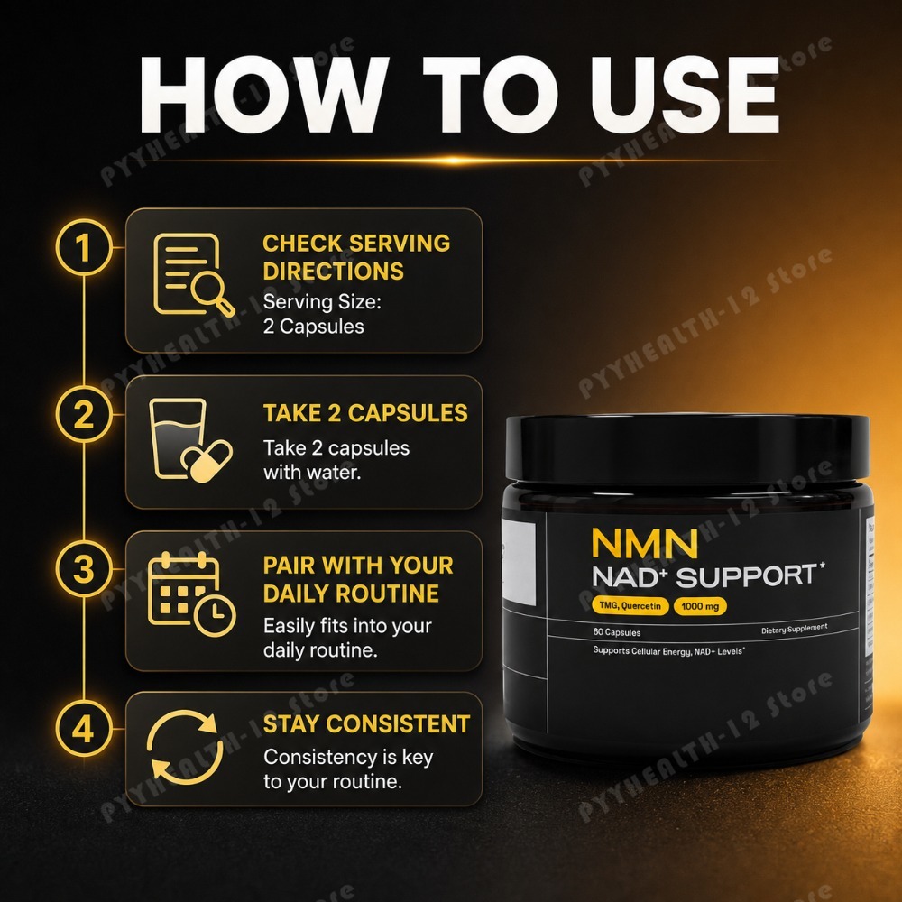 NMN NAD+ Support Capsules 1000 – Wellness Quercetin Bewertung und Preis