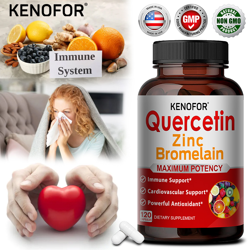 Zinc Quercetin Bromelain Capsu – Wellness Quercetin Bewertung und Preis