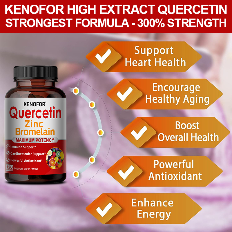 Zinc Quercetin Bromelain Capsu – Wellness Quercetin Bewertung und Preis