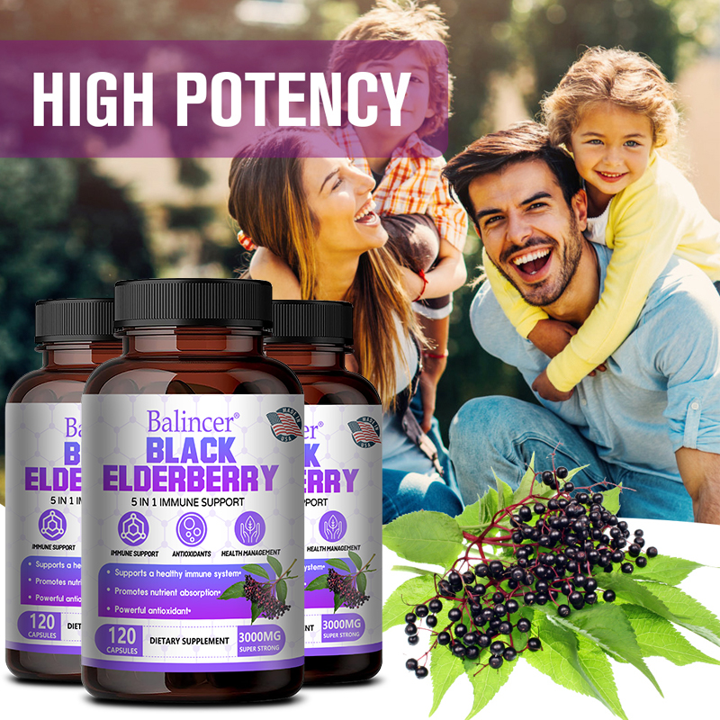Black Elderberry Capsules - Vi – Wellness Quercetin Bewertung und Preis