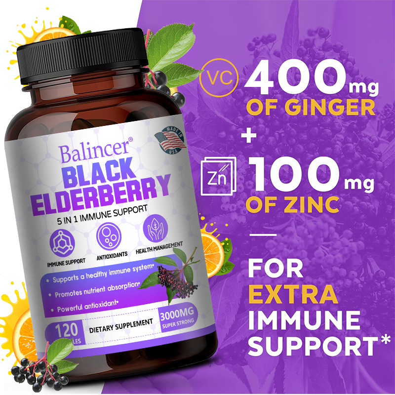 Black Elderberry Capsules - Vi – Wellness Quercetin Bewertung und Preis
