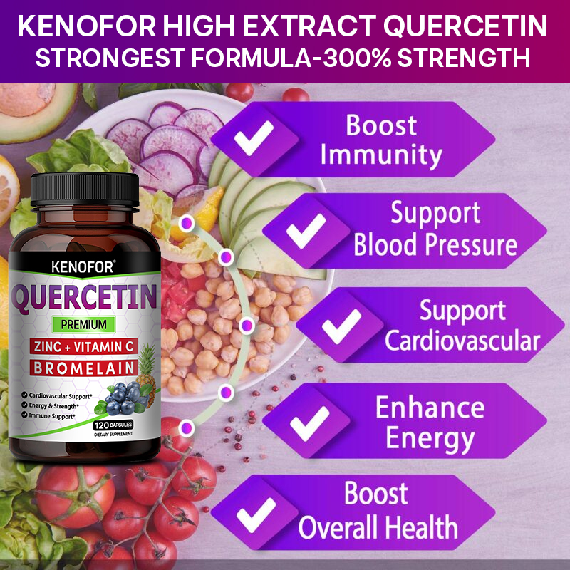 Quercetin Capsules with Bromel – Wellness Quercetin Bewertung und Preis