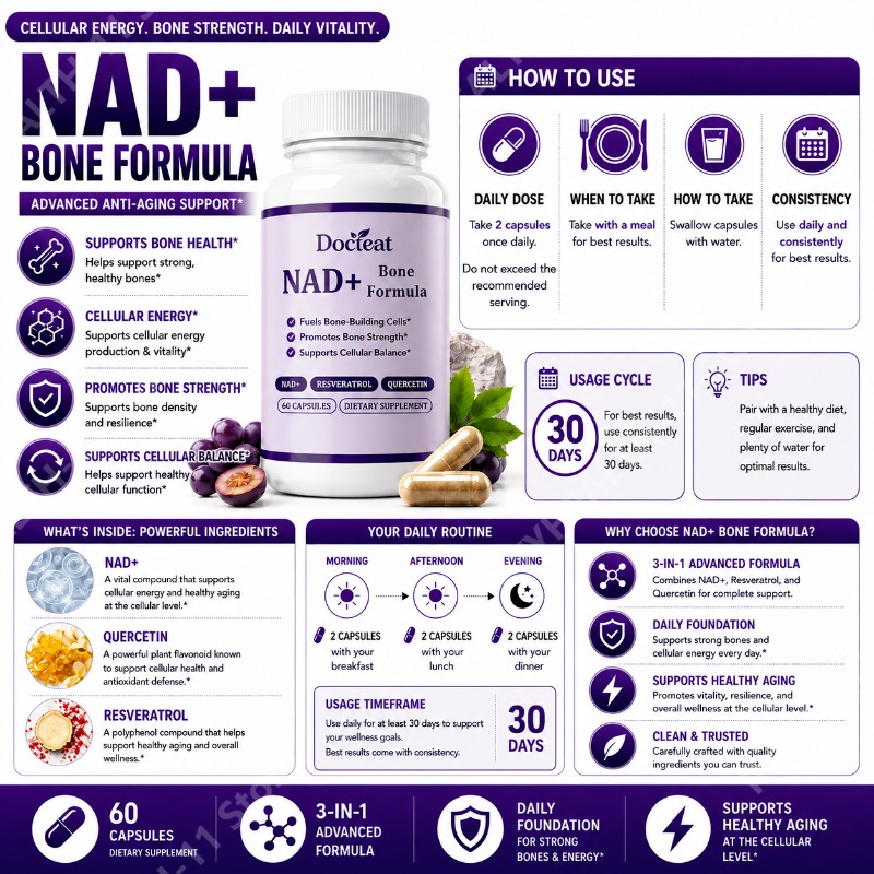 Docteat NAD+ Capsules with Res – Wellness Quercetin Bewertung und Preis