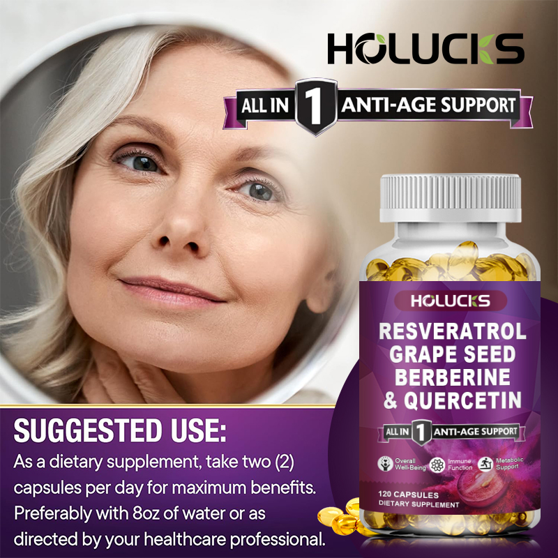 HOLUCKS Resveratrol Supplement – Wellness Quercetin Bewertung und Preis