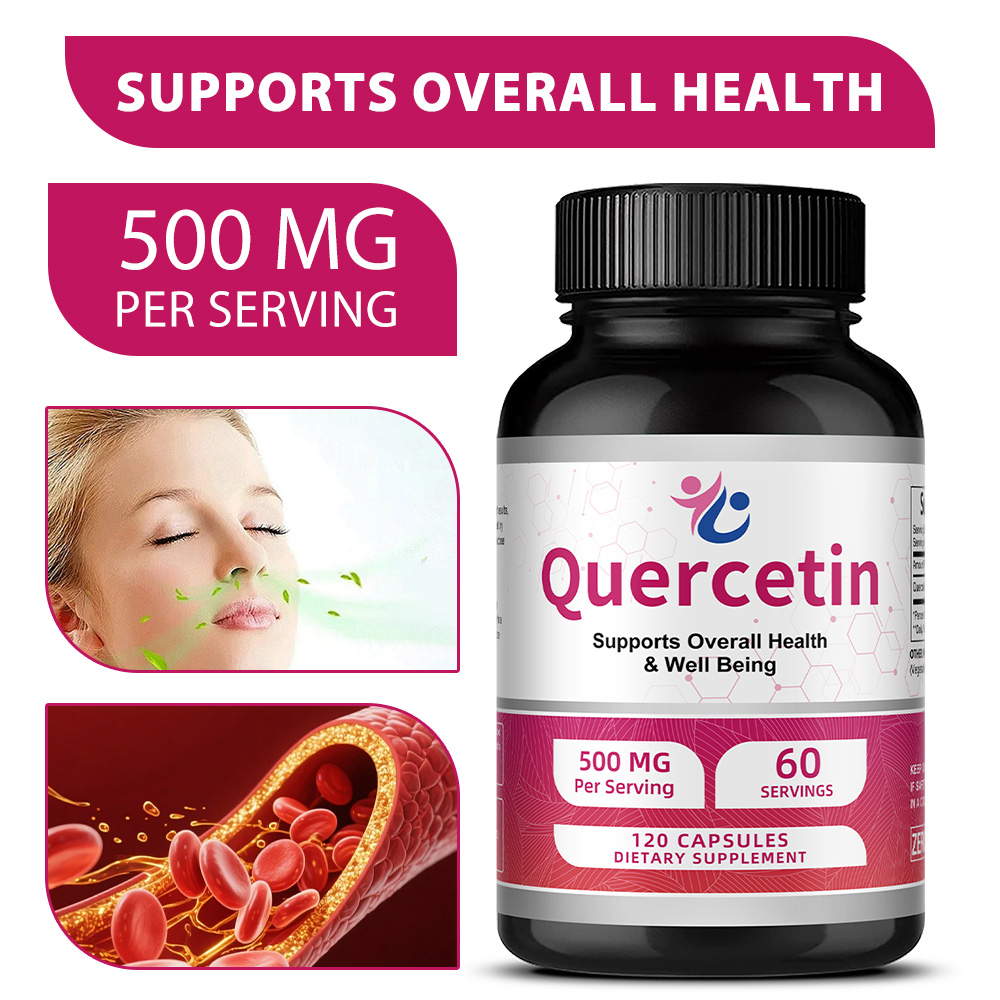 Quercetin 500mg Capsules, Anti – Wellness Quercetin Bewertung und Preis