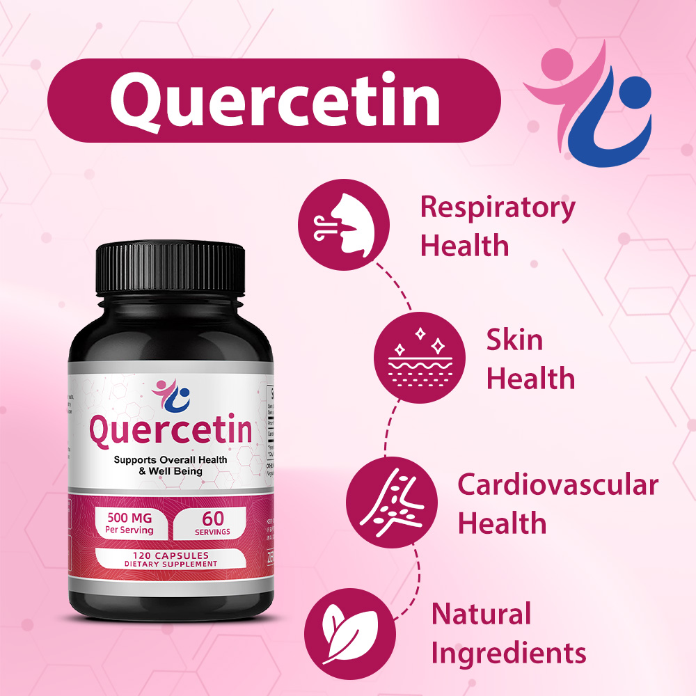Quercetin 500mg Capsules, Anti – Wellness Quercetin Bewertung und Preis