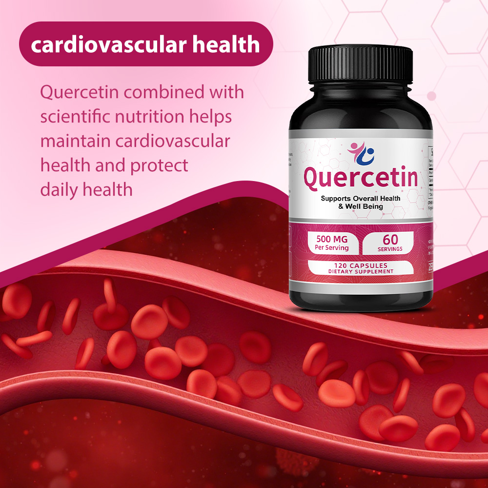 Quercetin 500mg Capsules, Anti – Wellness Quercetin Bewertung und Preis
